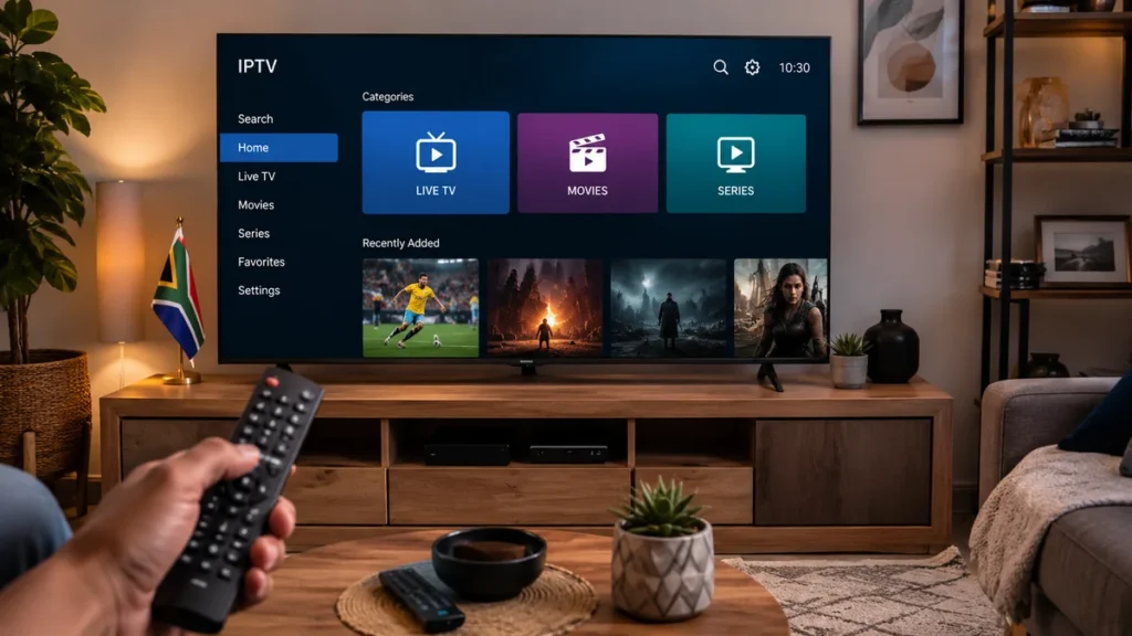 IPTV for Hisense Smart TV setup in South Africa