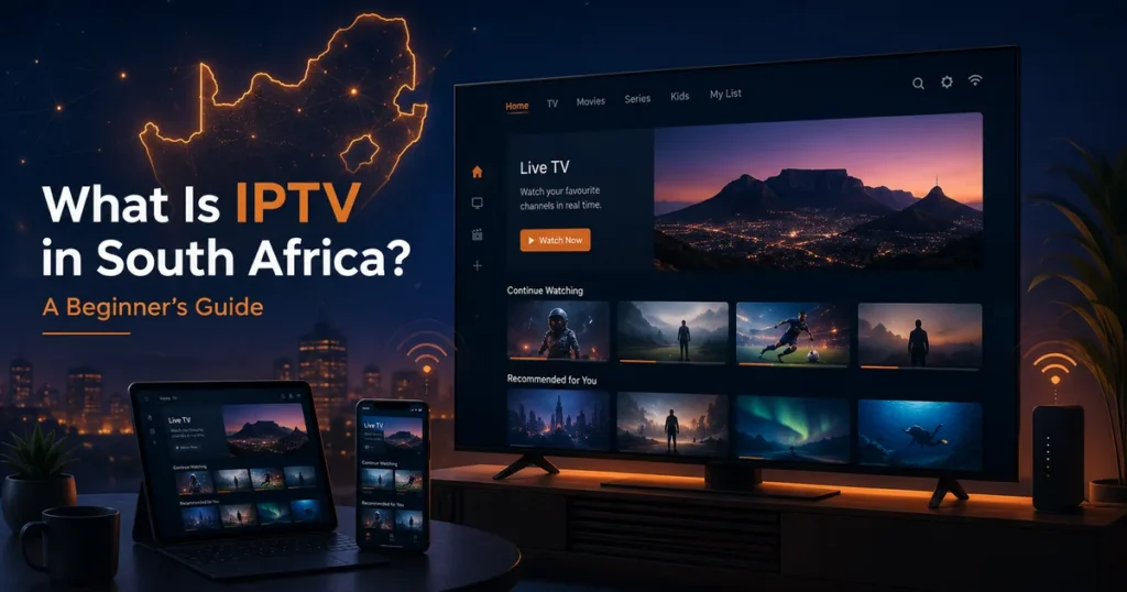 What is IPTV in South Africa on Smart TV and mobile devices